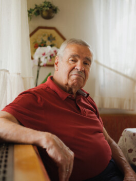 Volkmar »Hannes« Harwanegg © Michael Kohls trotzdem da! Ein Projekt der Gedenkstätte Lager Sandbostel, 2024