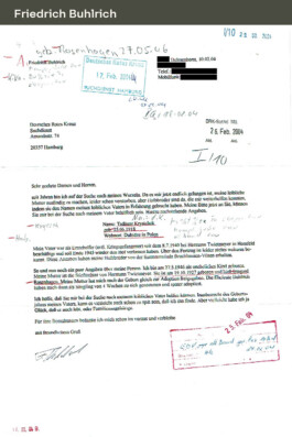 Friedrich Buhlrich Vorderseite trotzdem da! Ein Projekt der Gedenkstätte Lager Sandbostel, 2024