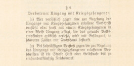 »Verordnung zur Ergänzung der Straf­vorschriften zum Schutz der Wehrkraft des Deutschen Volkes« vom 25. November 1939, Auszug trotzdem da! Ein Projekt der Gedenkstätte Lager Sandbostel, 2024